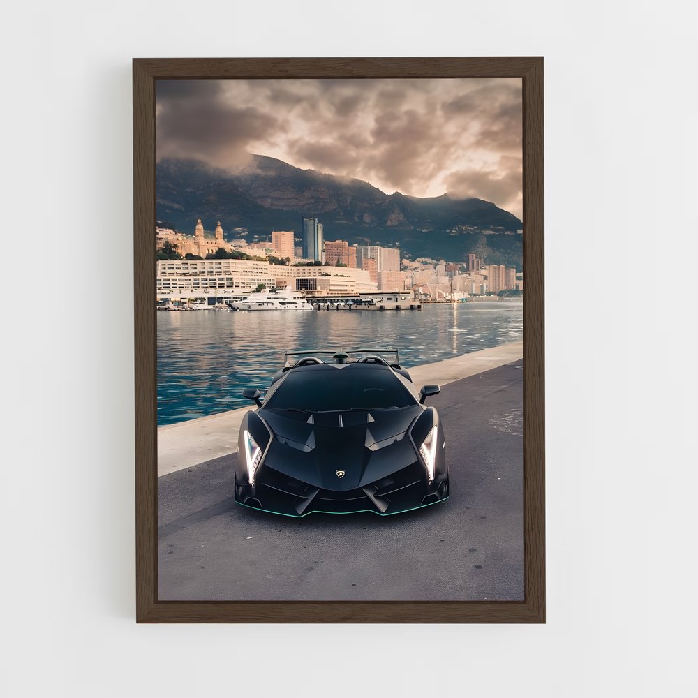 Poster Veneno roadster – affiche Lamborghini (vue 5)